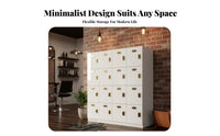 Lockable Changing Room Cabinet Heavy-Duty Personal Locker with Lock Wear-Resistant Multi-Door Storage Locker Moisture-Proof for Employees, Gym, Hair Salon, Office, School