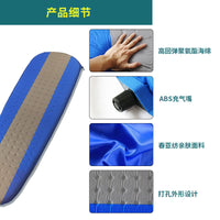 Self-Inflating Camping Sleeping Pad with Pillow - Single Person, Foldable, Moisture-Proof Mat for Outdoor Activities