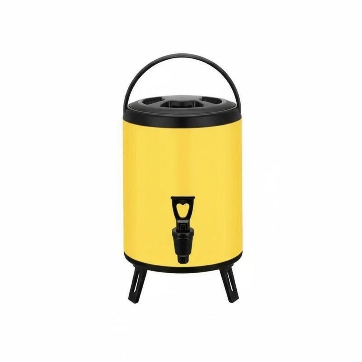 Insulated Beverage Barrel with Tap Easy to Clean Insulated Beverage Dispenser Stainless Steel Drink Server Ergonomic Handle