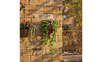 Hanging Marine Blossom Pot Easily Mount fishes Shaped Wall Planter Lightweight Garden Supply for Balcony, Outdoor