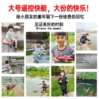 Nobaman Remote Control Boat High-Speed Dual Motor Toy