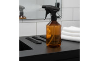 Multi-Purpose 500ml Empty Spray Bottle Adjustable Nozzle Fine Mist Plastic Sprayer Reusable Fine Mist Spray Bottle Lightweight for Hairstylists, Gardeners, Gardening, Cleaning, Hair Salon
