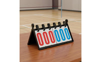 Flip Scoreboard Versatile-Sport Use Tabletop Score Keeper Foldable Design Portable Scoreboard for Competitions