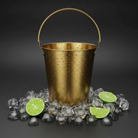 Sturdy Construction Fried Chicken Container Portable Stainless Steel Snack Container Multi-Purpose for Restaurants, Bar