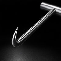 Heavy Duty Manhole Cover Hook, Steel Manhole for Industrial Use, Manhole Cover Hook for Garage, T-Handle Hook for Heavy Duty Lifting