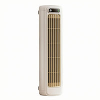 Rectangular Wall Fan Slim Vertical Grille Fan Multiple Speed Settings