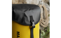 IPX6 PVC Mesh Rope Bag Padded Shoulder Straps Backpack Rope Bag Flap Closure Carry Pack Buckle Strap