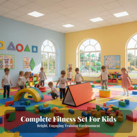 13 Pieces Children's Parkour Training Equipment