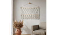 Stuffed Creature Storage Net Hand-Woven Wall Hanging Toy Net Wall Hanging Stuffed Creature Storage Large Capacity for Children