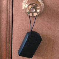 Anti-Theft Portable Door Alarm Compact Door Handle Alarm Battery Powered Home Security Device Lightweight