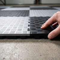 Gym Floor Soundproof Shock-Absorbing Interlocking Rubber Mat for Indoor Exercise