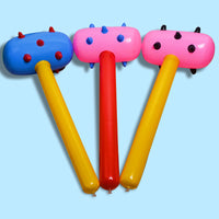 Inflatable PVC Spiked Hammer Toy for Parties and Events