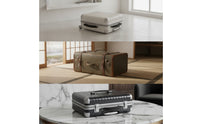 Smooth Suitcase Handle with Curved Grip Compact Suitcase Handle Replacement Stable Hardware Sturdy