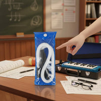 Melodica Tube Set Melodica Blow Attachment Kit Portable for Students, Practice