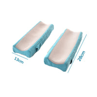 Padded Wheelchair Armrest Pads Soft Wheelchair Armrest Covers Washable Wicking for Wheelchairs