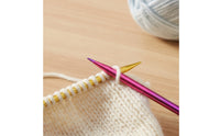 Organized Interchangeable Knitting Needle Kit Compact Circular Knitting Needle Set Smooth Sturdy for Crafters, Travel