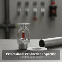 Fire Sprinkler Head 3C Certified 68 Degree Sprinkler Head Copper Alloy Construction Building Hardware