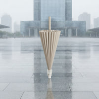 Storm-Resistant Umbrella with 24 Ribs Waterproof Auto Open Umbrella Water Repellent Windproof for Commuters, Travelers, Commute, Travel