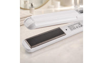 High-Frequency Electric Hair Straightener 90 X 26 Mm Plates Infrared Hair Straightener 360 Degree Swivel Cord Flat Iron Built-in Display