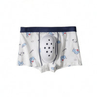 3D Molded Circumcision Boxer Briefs Ventilated Postoperative Underwear Soft Circumcision Underwear Breathable for Boys, Kids, Toddlers, Sleeping
