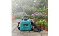 Electric Garden Dispenser Adjustable Spray Tip Battery Powered Dispenser Battery-Operated Plant Mister Labor Saving Gardening