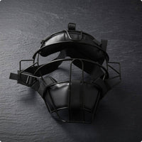 Softball Athlete's Face Guard Wire Cage Steel Softball Face Guard Leather Like