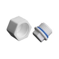 PPR Water Pipe End Cap Plug Fitting for Home Use - External and Internal Thread Options