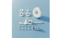 Pool Swing Axle Kit Easy to Install Axle Kit and Metal Pressure Cleaner Part Set