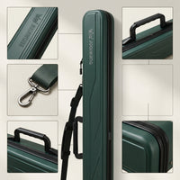 Fishing Rod Bag Hard Shell Lightweight Lure Waterproof Fishing Pole Case Multi-functional Tackle Storage Bag