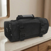 Makeup Organizer Bag with Detachable Compartments Waterproof Rollcosmetic Organizer Bag Lightweight Cosmetic Case for Journeyers