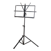 Foldable Music Stand Adjustable Height Portable Sheet Music Holder for Instruments