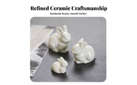 Desktop Ceramic Planter Japanese Aesthetic Mini Flower Vase Versatile Decor