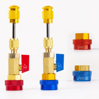 Regulating Mechanism Core Replacement Tool Kit Hard Case Air-Conditioning Regulating Mechanism Core Tool Kit Knurled Grip