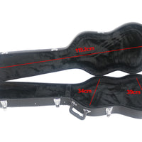 Electric Bass Guitar Hard Case with Wooden Construction