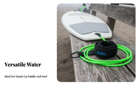 Stand-up Paddleboard Leg Rope All-Direction Turn Upright Paddleboard Leash Wave-Riding Board Leash Comfortable Padded Cuff