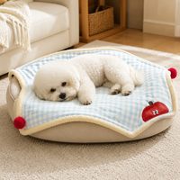 Dog Blanket, 70*50cm, Small Size, Warm, For Winter, Double-Sided, Fluffy, Lap Blanket, Cute, For Medium Dogs, Blanket, Bed, Sofa, Car, Travel