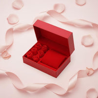 Custom Logo Printing Flip Top Watch Box Luxury Display Storage Item Keepsake for Proposal