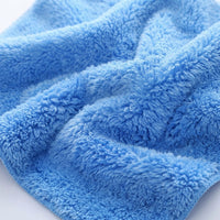 460 GSM Car Drying Towel and Microfibre Cloth, Coral Fleece Car Towel for Cleaning, 40x40cm Thick Double-Sided Cut-border Design