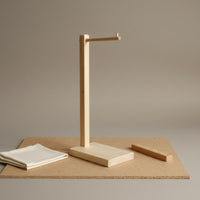 Pure Wood Bag Stand Minimalist Design Handbag Display Stand Countertop Bag Hanger Versatile Usage Home Organizer Easy Assembly