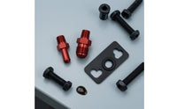 Fuel Rail Adapter with Fittings Aluminum Fuel Pressure Regulator Adapter Easy to Install High Strength for Car Tuners