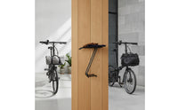 Stable Folding Bike Front Rack Bag-Compatible Front Rack with Support Arm Sturdy Solid for City Riders