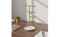 Jewelry Stand Trods Tabletop Jewelry Organizer Stand Minimalist Necklace Holder with Base for Countertop