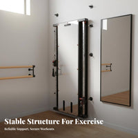 Stall Rails Full Body Workout European Ladder Multi-Functional Wall Rails for Recovery Patients, Athletes, Dance Studio, Medical Facilities