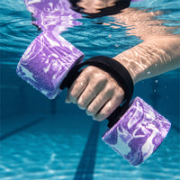 Water Dumbbell Waterproof Swim Weights Non-Slip Foam Dumbbells for Rehabilitation Patients, Swimmers, Water Aerobics