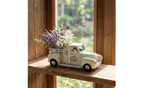 Metal Vehicle Decor Retro Pickup Truck Model Tabletop Modelo Camioneta for Decorators, Collectors, Shelf, Desk, Cafe