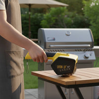 Electric Grill Brush Single-Key Startup Handheld Barbecue Brush for Backyard