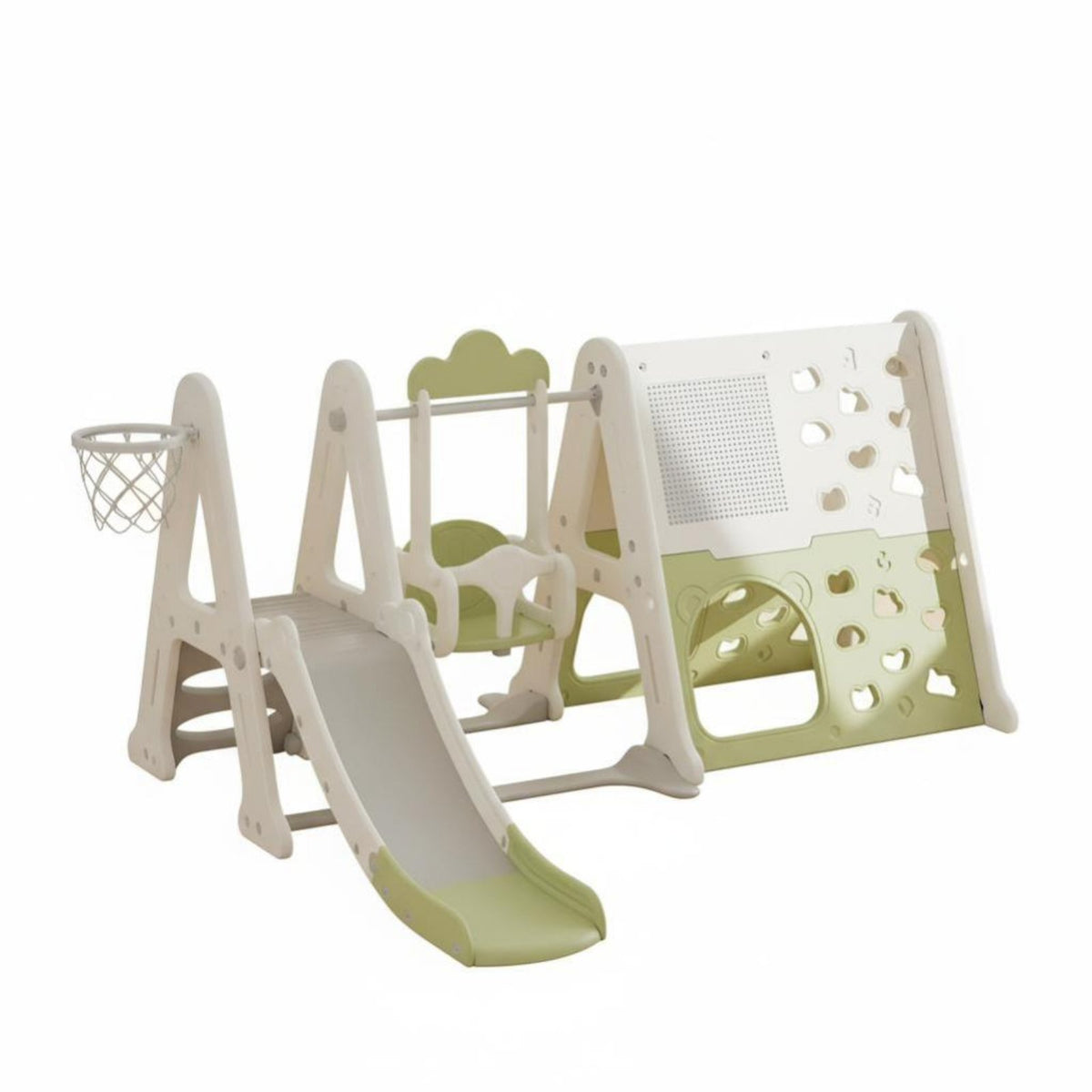 Green / Climb+slide+swing+bb