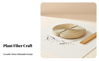 Handmade Palm Frond Braid Long-Lasting Straw Hat Braid Natural Grass Weaving Strip for Artisan S, Artisans, DIY Enthusiasts, Home Decoration