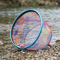 Colorful Nano Aluminum Alloy Fishing Net Head Quick-Dry Netting
