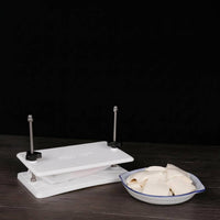 Drainage-Friendly Tofu Press Mold Threaded Rods Tofu Draining Press Tightening Knobs Kitchen Tool Rounded Corners